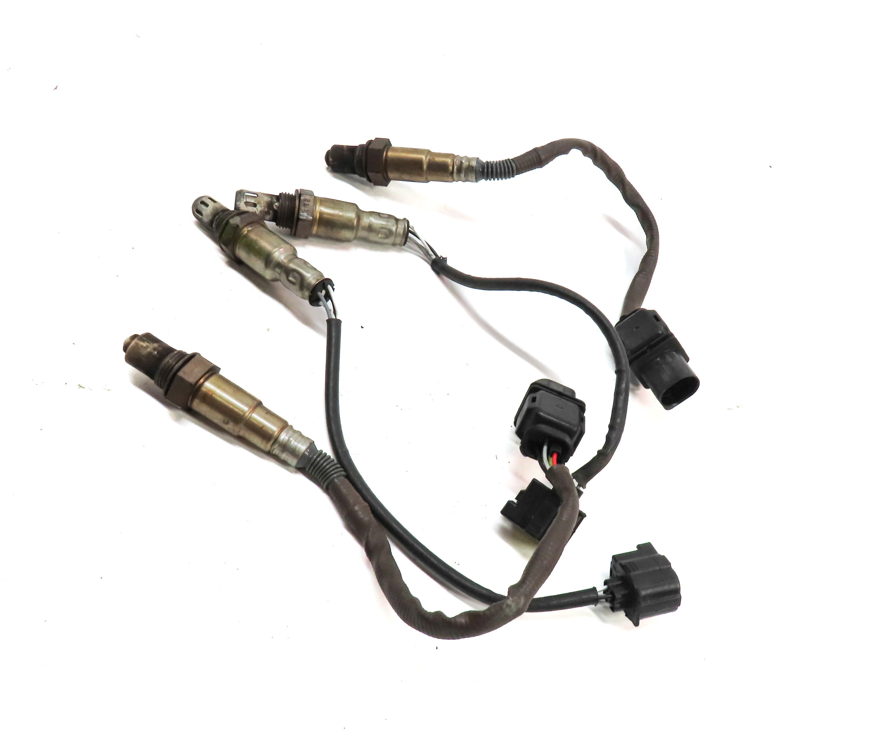 2013 MERCEDES GL450 (X166) 4.6L M278 ENGINE OXYGEN O2 LAMBDA PROBE SENSOR SET/4 — exact item pictured